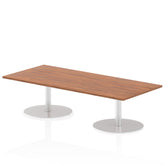 Dynamic Italia 1800 x 800mm Poseur Rectangular Table Walnut Top 475mm High Leg ITL0299 DD